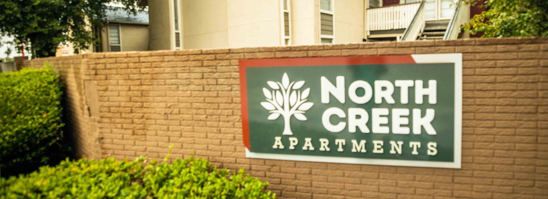 North Creek Condominiums sign